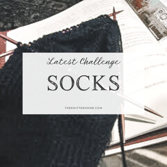 LATEST CHALLENGE = SOCKS!