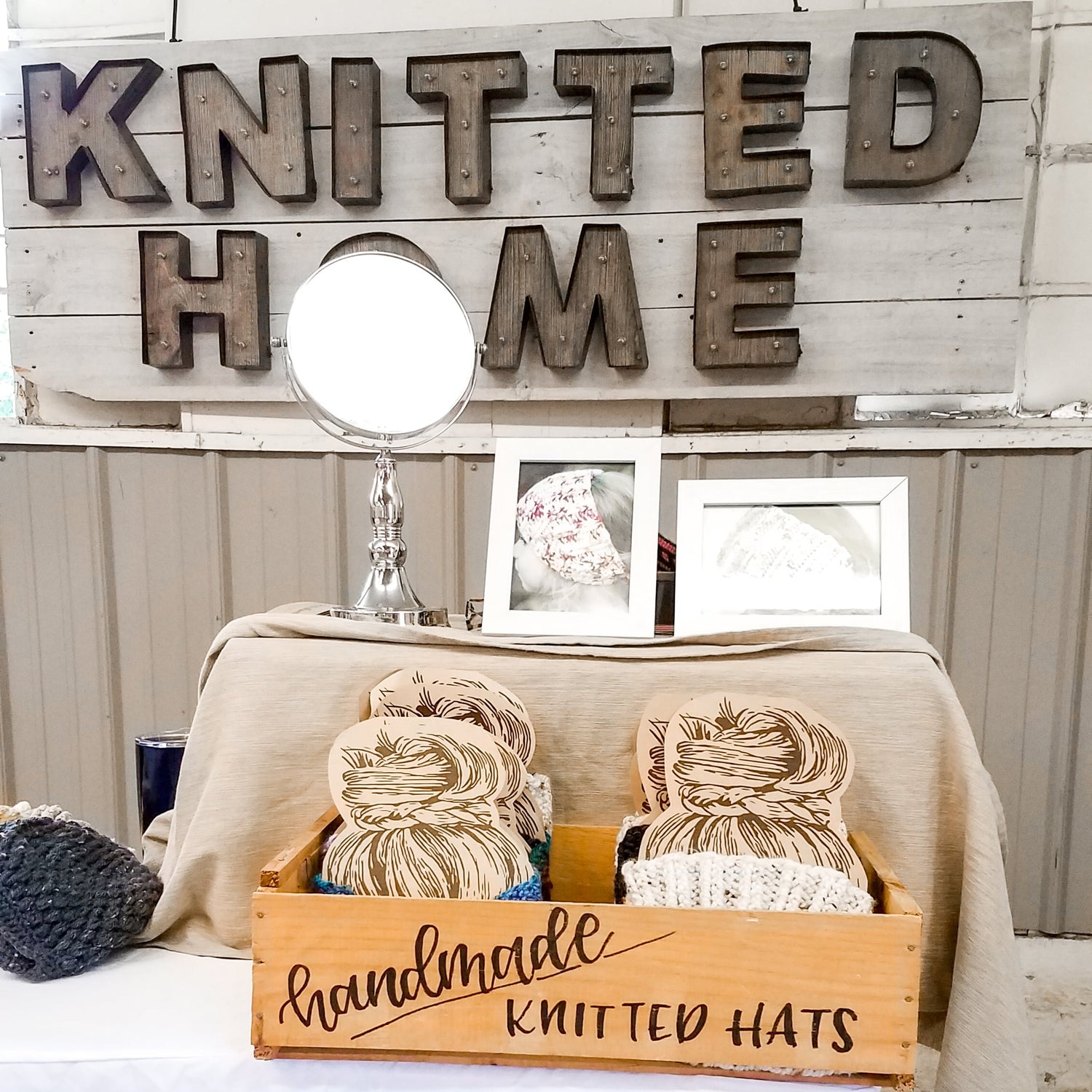 KNITTEDHOME Market pop-up