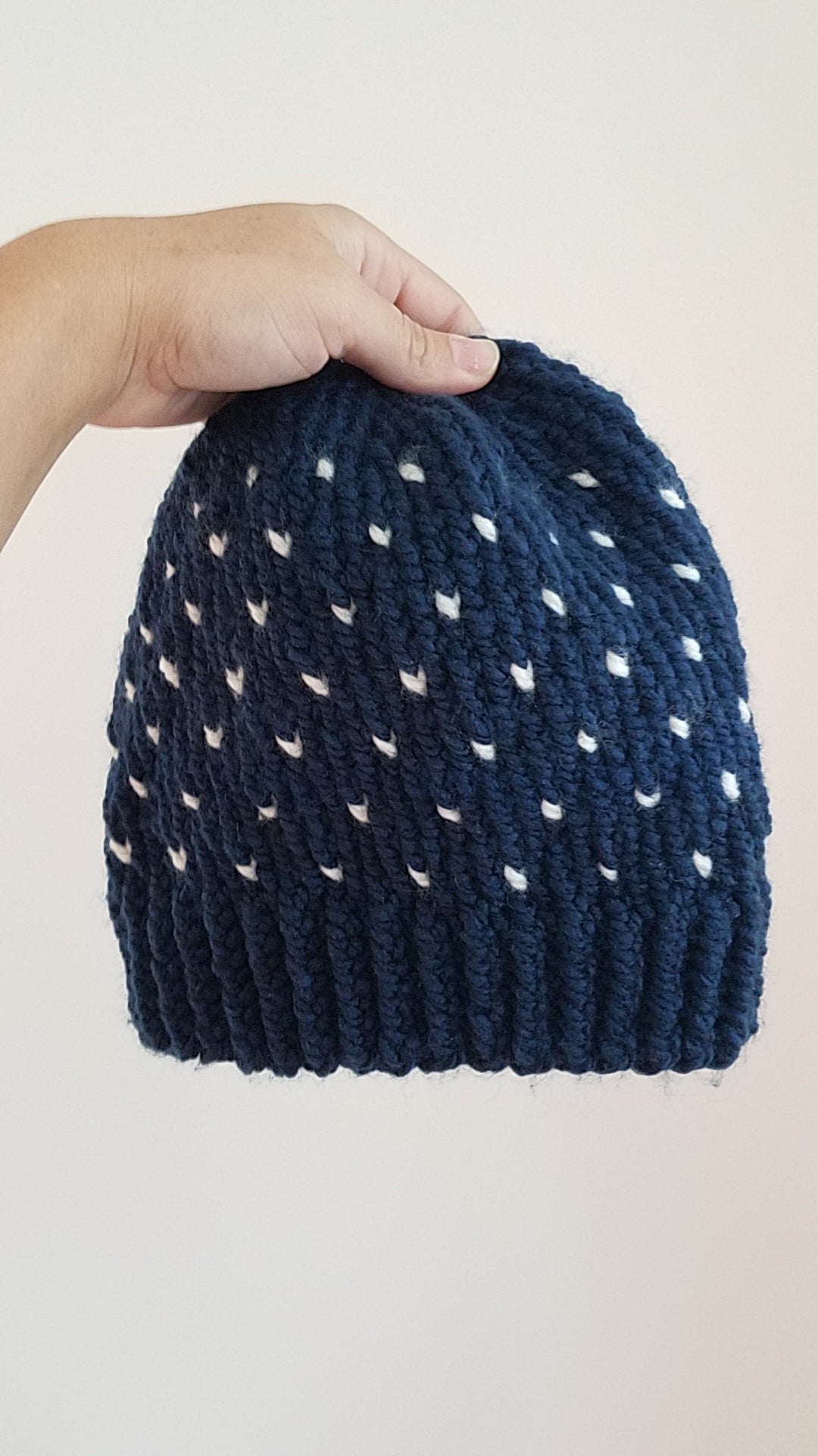 Tiny Heart Knit Beanie