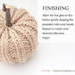 Intermediate Knit Pumpkin Pattern
