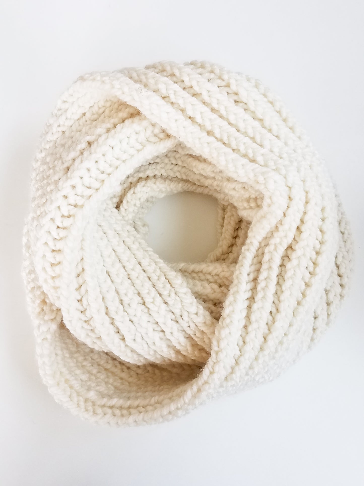 Double Wrap Chunky Knit Cowl