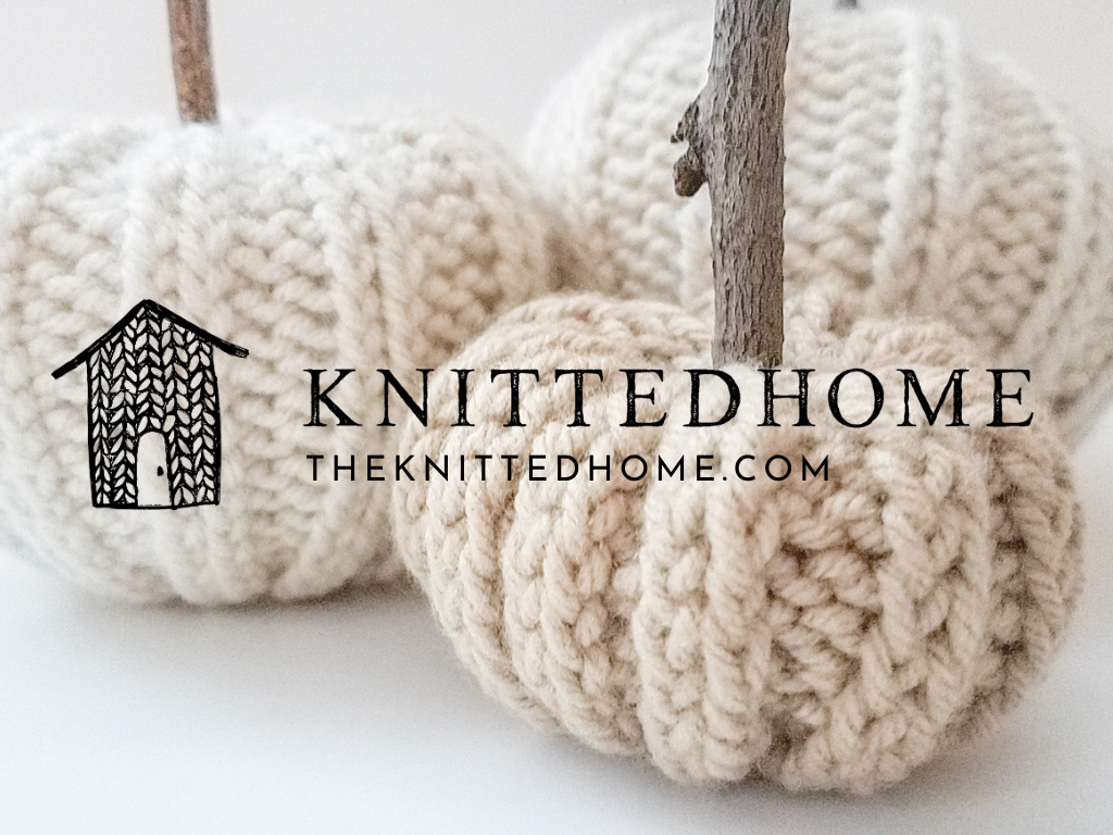 Intermediate Knit Pumpkin Pattern