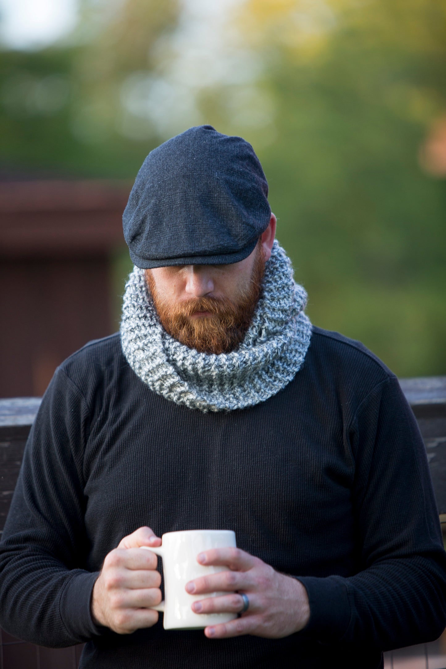 Double Wrap Chunky Knit Cowl