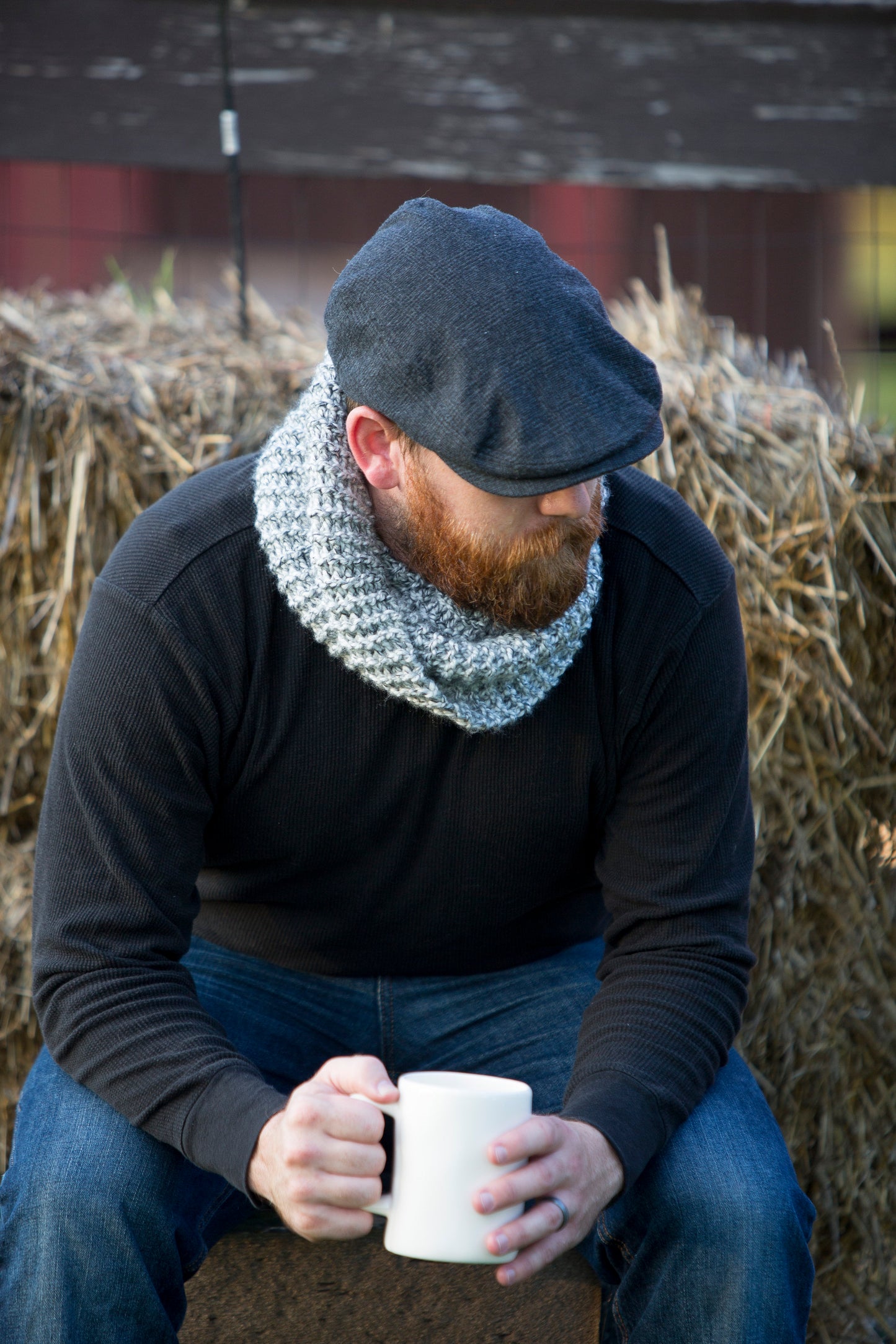 Double Wrap Chunky Knit Cowl
