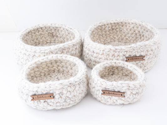 Crochet Nesting Baskets