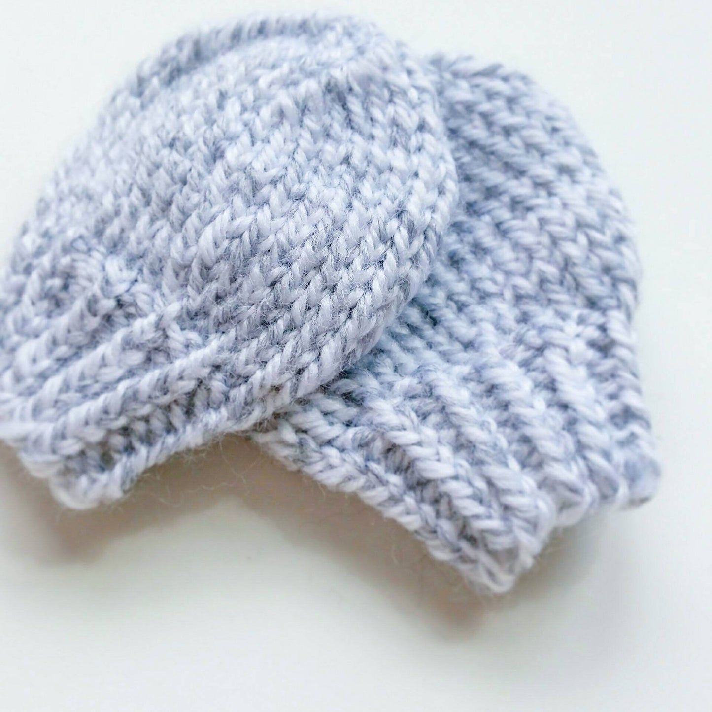 Newborn Knit Baby Mittens