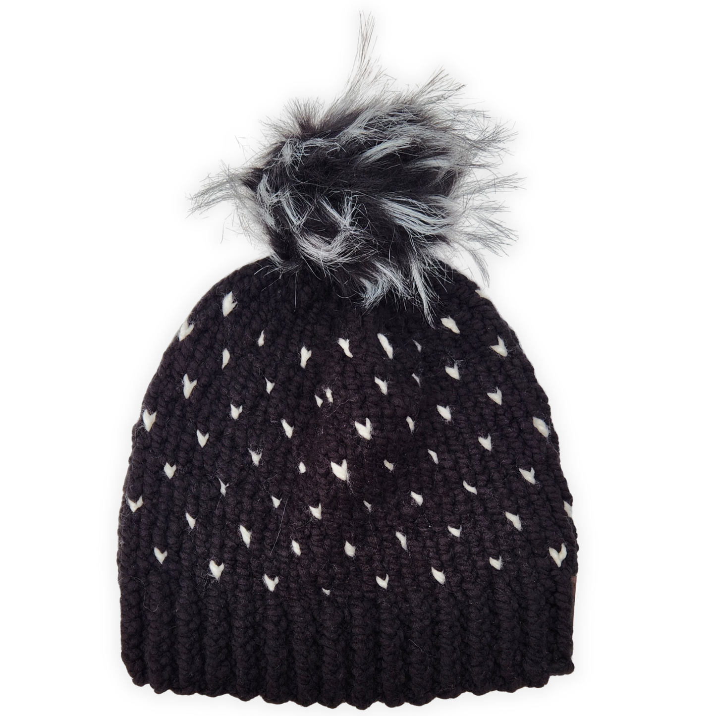 Tiny Heart Knit Beanie