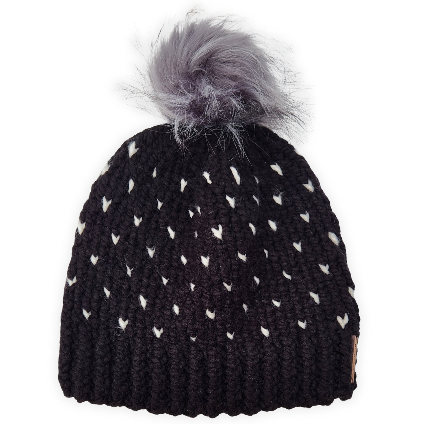 Tiny Heart Knit Beanie