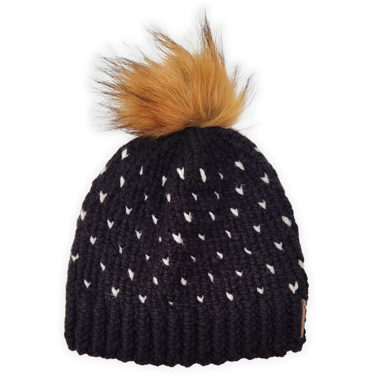 Tiny Heart Knit Beanie