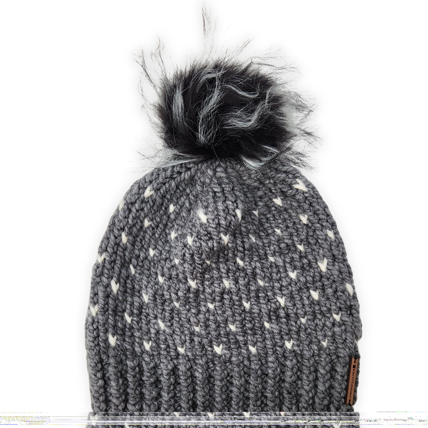 Tiny Heart Knit Beanie