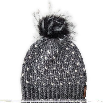 Tiny Heart Knit Beanie