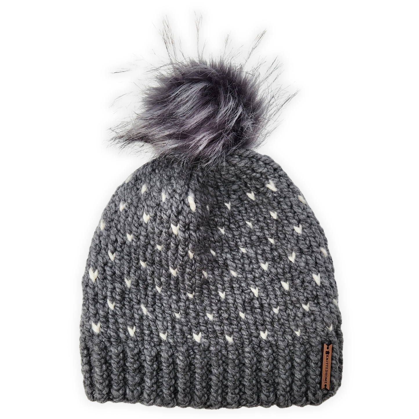 Tiny Heart Knit Beanie
