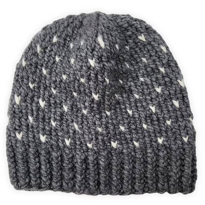 Tiny Heart Knit Beanie