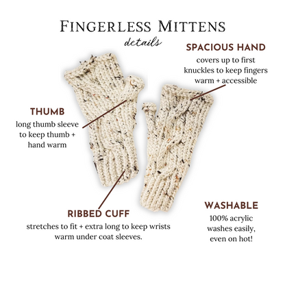 Fingerless Mittens