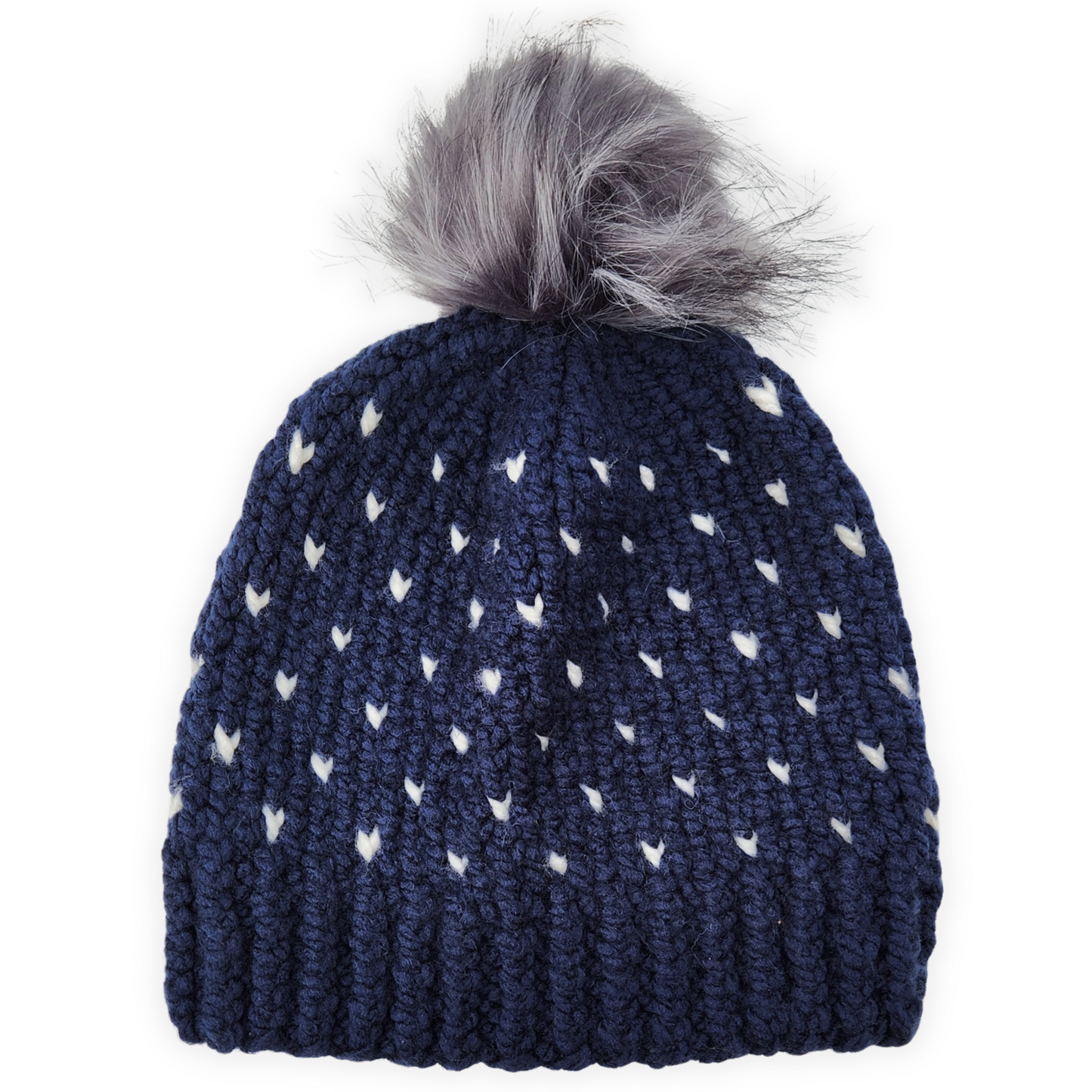 Tiny Heart Knit Beanie