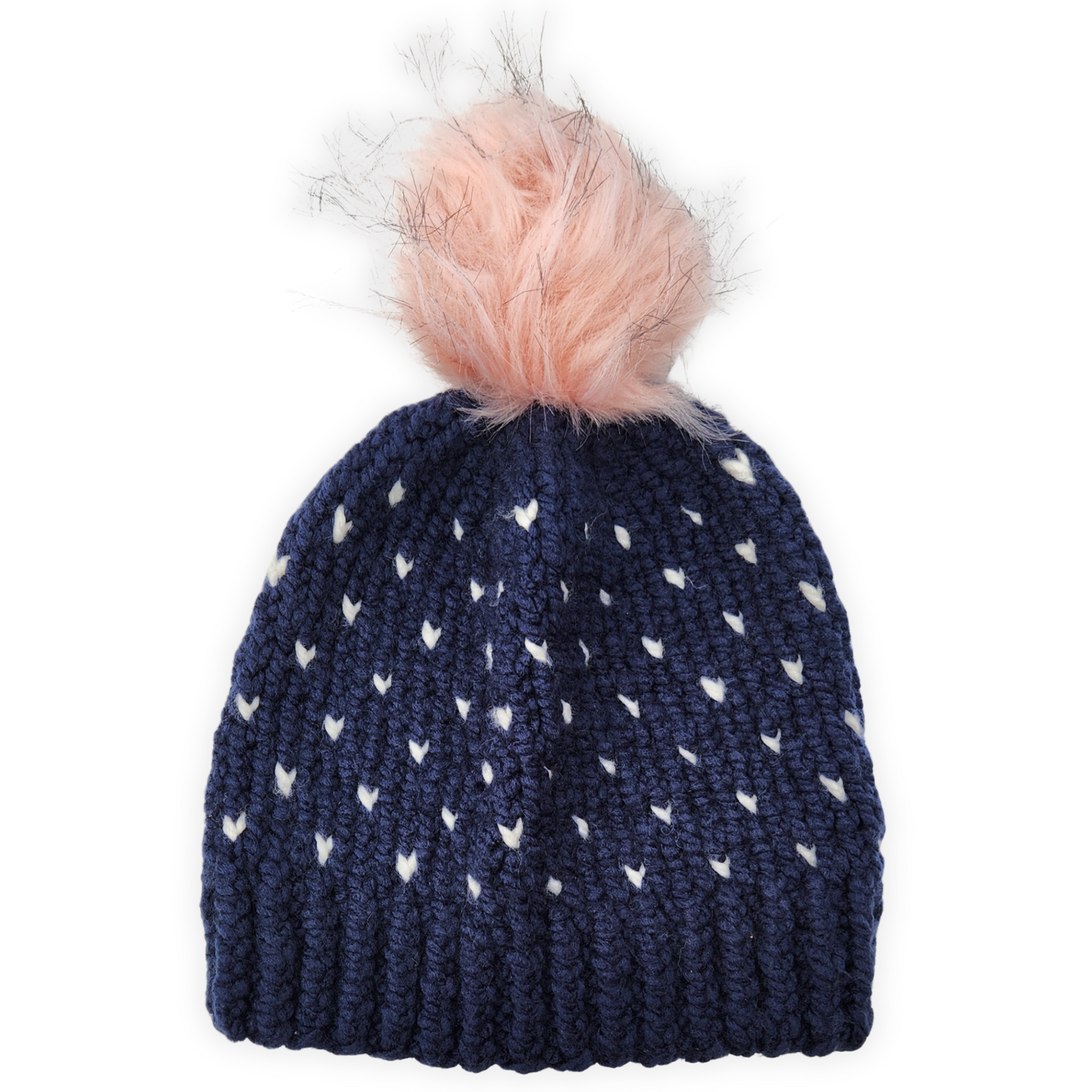 Tiny Heart Knit Beanie