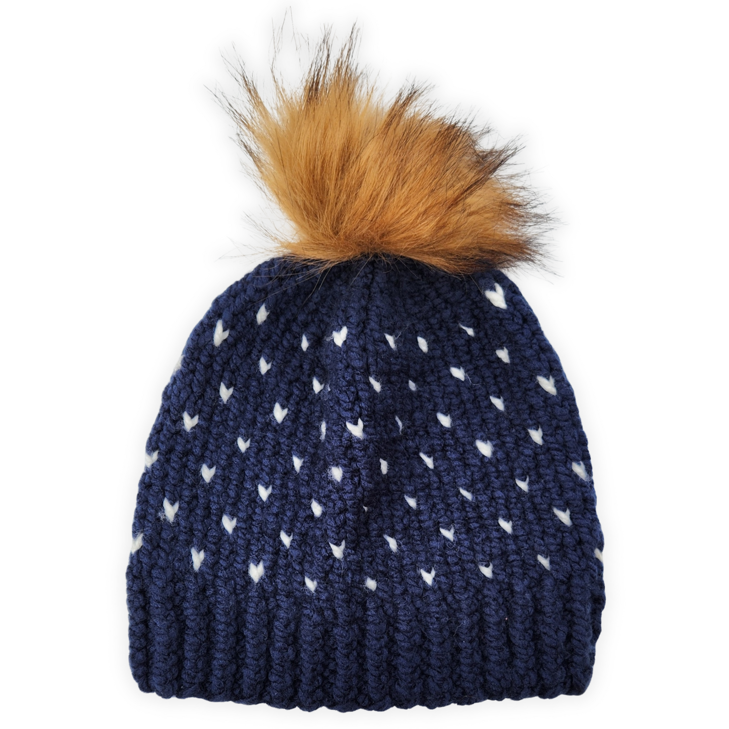 Tiny Heart Knit Beanie