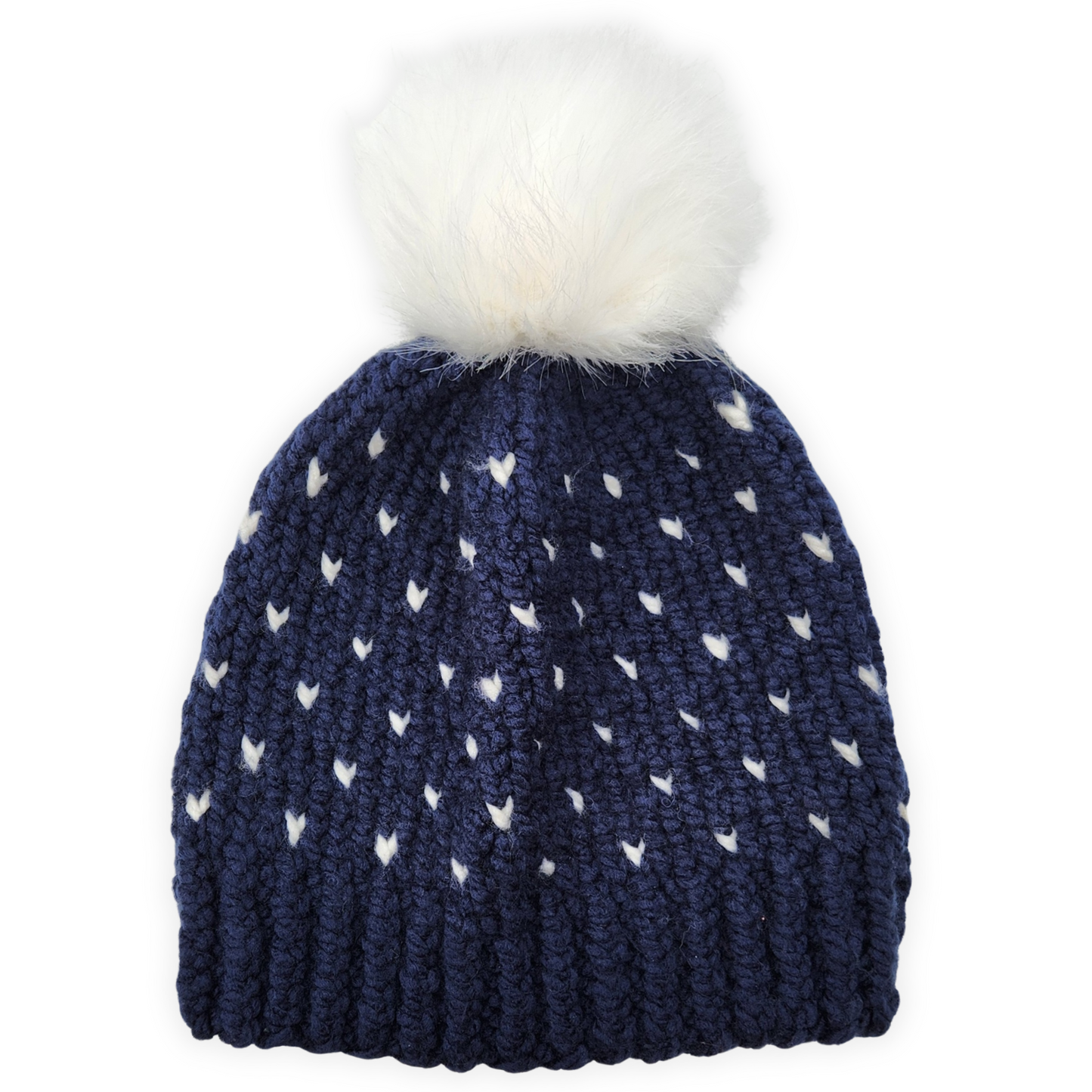 Tiny Heart Knit Beanie