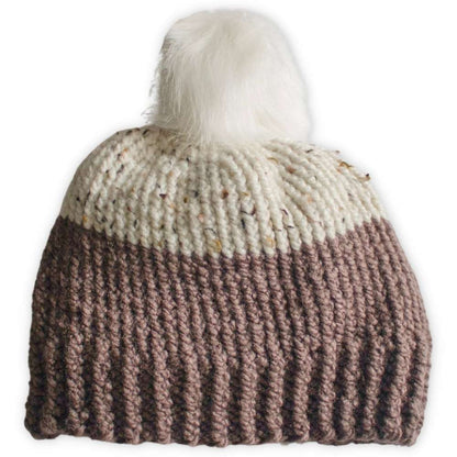 Two-Tone Knit Beanie