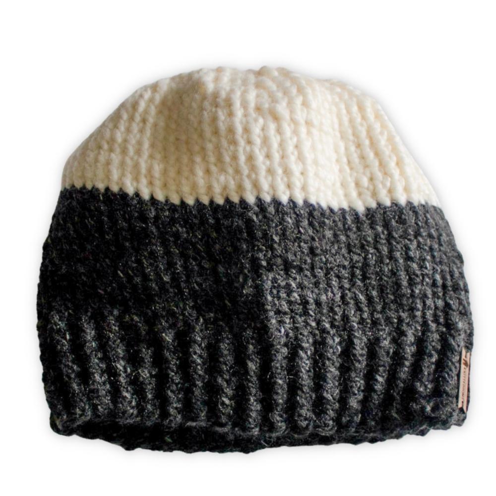 Two-Tone Knit Beanie