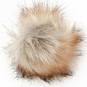 Snap-on Faux Fur PomPom