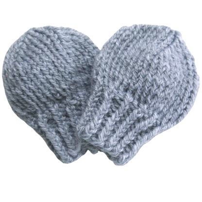 Newborn Knit Baby Mittens