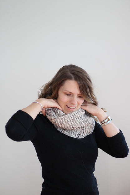 Double Wrap Chunky Knit Cowl