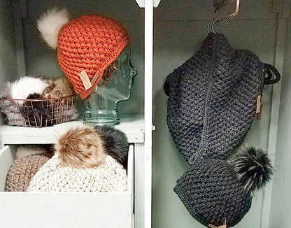Puff Stitch Beanie